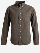 GANT Regular Garment Dyed Twill Shirt Brown image