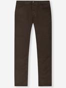 Bobby Slim Fit Gabardine Trouser Brown image
