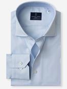 Modern Fit Plain Shirt Blue image