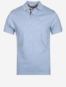 Tartan Pique Polo Blue