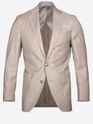 Half Lined Patch Pocket Sports Jacket Stone