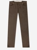 Luxury Cotton Cashmere Jeans Brown