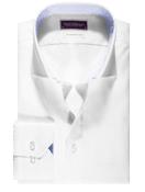 Barrow Thomas Mason Shirt With Inlay White image