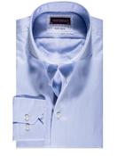 Erne Thomas Mason Hairstripe Shirt Blue image