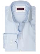 Thomas Mason Twill Super Slim Fit Shirt Blue image