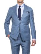 Plain Light Blue Suit Blue image