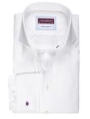 Super Slim Double Cuff Shirt - White