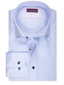 Pinpoint Contrast Button Shirt Blue image