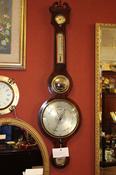 Georgian Inlaid Mahogany Barometer image