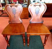 Oak hall chairs image