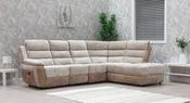 Durban RHF MANUAL Chaise Corner Sofa Set - Bone/Bisque image