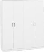 Dakota 4 Door Wardrobe 1.5m - White image