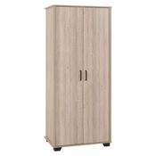 Oliver 2 Door Wardrobe 0.8M - Light Oak Effect image