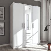 Bali 3 Door Robe Standard 1.5m - White image