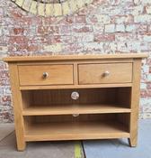 Zara Small TV Unit - Oak image