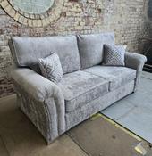 Harryson Fabric 3 Seater - Madrid Steel image
