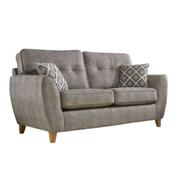 Maya Fabric 3 Seater Sofa - Wheat