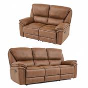 Edwardo Recliner Suite 3+2 - Tan image