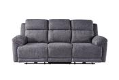Benson Fabric Manual Recliner 3+2 Sofa - Grey