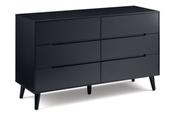 Alicia 6 Drawer Wide Chest - Anthracite image