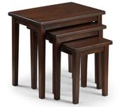 Cleo Nest of Tables - Dark Brown