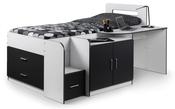 Cookie Cabin Bed - White / Grey image