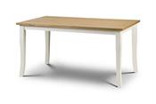 Davenport Dining Table - Oak / Ivory