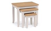 Davenport Nest of Tables - Elephant Grey