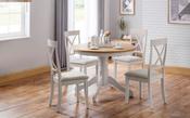 Davenport Round Pedestal Table - Elephant Grey image