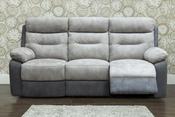 Dillon Fabric 3 Seater Recliner Sofa - 3RR image