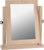 Lisbon Dressing Table Mirror - Light Oak Veneer image