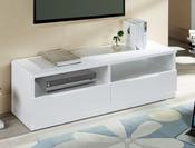 Manhattan High Gloss 2 Drawer Media Unit image