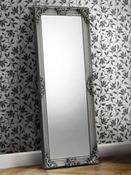 Rococo Pewter Lean-to Dress Mirror image