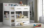 Orion Pure White Bunk Bed image