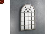 Opus Pewter Window Mirror image