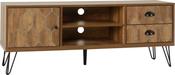 Ottawa 1 Door 2 Drawer TV Unit - Medium Oak image