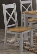 Rochester Dining Chair - Grey &amp; Oak