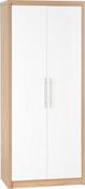 Seville 2 Door Wardrobe 0.76m - White High Gloss image