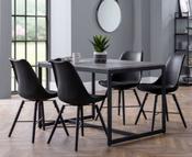 Staten Dining Table - Concrete Effect image