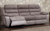 Urban Fabric 3 Seater Recliner Sofa 3RR - Brown / Grey image
