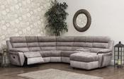 Urban Recliner Corner Sofa Chaise - Brown / Grey (Rec-Elm-Cor-Elm-Con-Chais) image