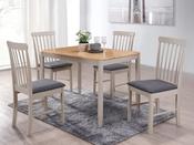 Altona 1x4 Dining Set - 4 Chairs