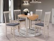 Altona Round Drop Leaf Dining Set - 2 CHAIRS