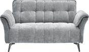 Amalfi Fabric 2 Seater Sofa - Grey image
