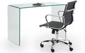 Amalfi Bent Glass Desk image