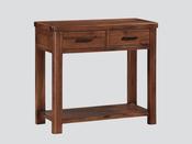 Andorra 2 Drawer Console Table - Dark Acacia image