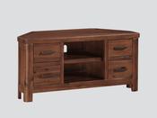 Andorra  Corner TV Unit - Dark Acacia image