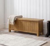 Aspen Storage Bench - Pine image