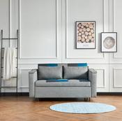 Aspen Sofa Bed - Teal/Grey image