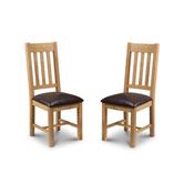 Astoria Dining Chair (Set of 2) - Oak image